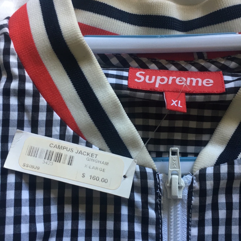 Supreme campus jacket